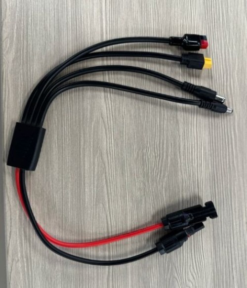 solar panels transfer cable connection wire