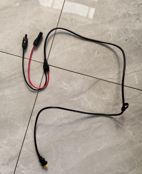 solar panels transfer cable connection wire