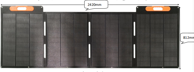 portable solar panels  foldable flexible outdoor camping