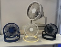 rechargeable fan with lights for night camping romantic fan