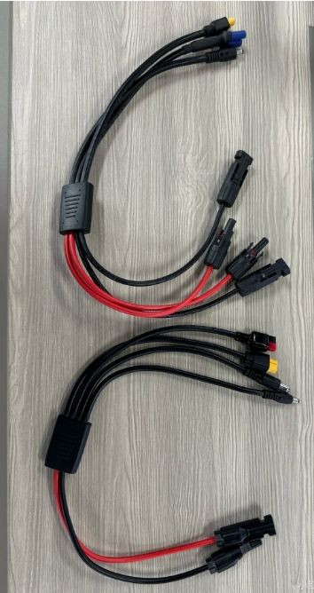 solar panels transfer cable connection wire