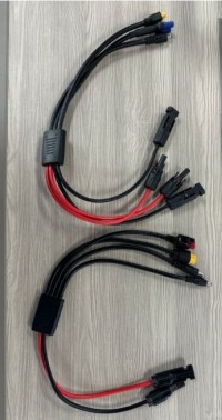 solar panels transfer cable connection wire